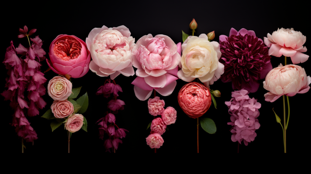 emir elania Le Cœur : Un Bouquet Floral de Roses